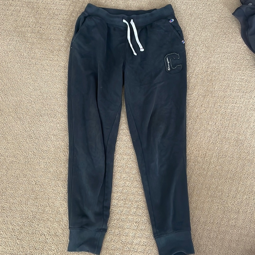 champion black sweatpants